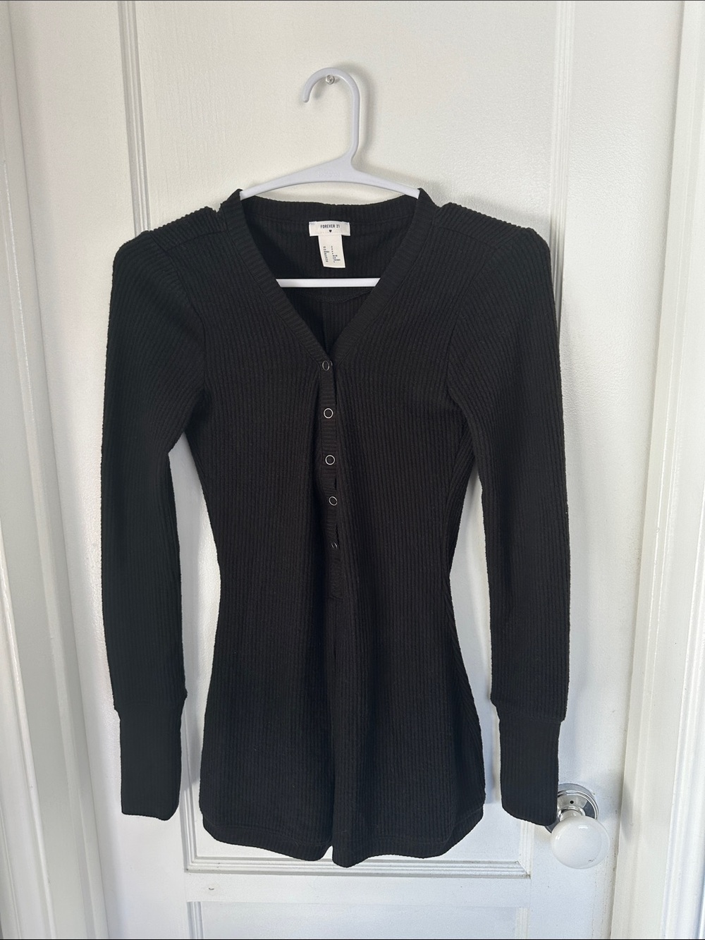 Forever 21 Soft Black Romper Size S